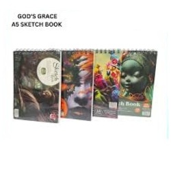 God's Grace A5 Sketch Book 170GSM 80pgs CSB13205